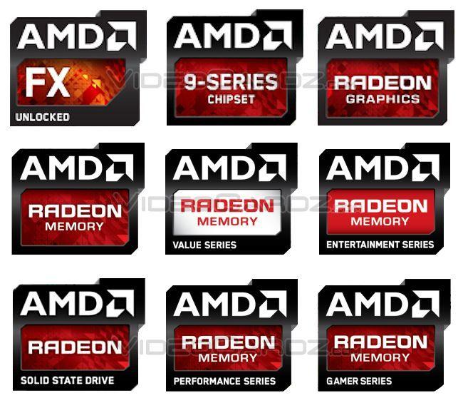 AMD Radeon Logo - AMD Has New Logos For Radeon Graphics, Radeon Memory and Radeon SSDs ...