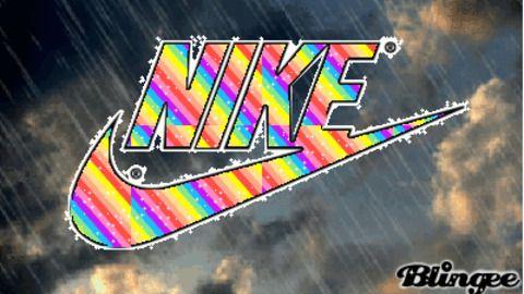 Rainbow Nike Logo - Nike GIF - Find & Share on GIPHY