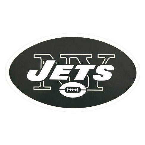 Small New York Jets Logo - NFL New York Jets Small Outdoor Logo Decal : Target