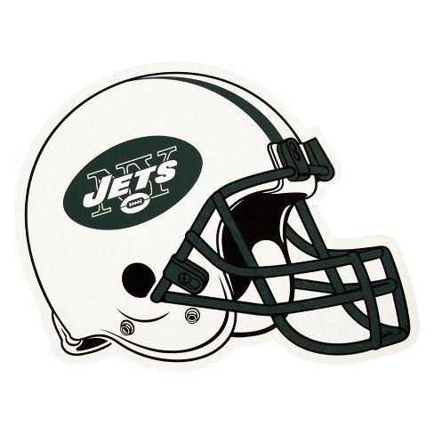 Small New York Jets Logo - NFL New York Jets Large Outdoor Helmet Decal : Target