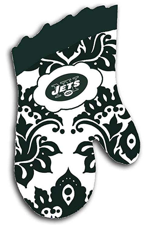 Small New York Jets Logo - Amazon.com : Team Sports America NFL New York Jets Logo Damask Oven