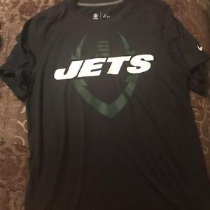 Small New York Jets Logo - New York Jets NFL Football Team Apparel Men's Logo NIKE DRI-FIT ...