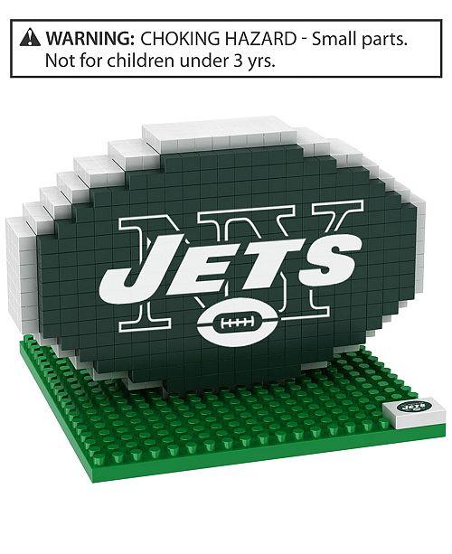 Small New York Jets Logo - Forever Collectibles New York Jets BRXLZ 3D Logo Puzzle Fan