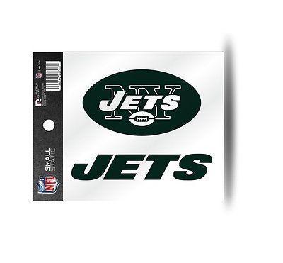 Small New York Jets Logo - New York Jets Logo Static Cling Sticker NEW!! Window or Car! Tim ...