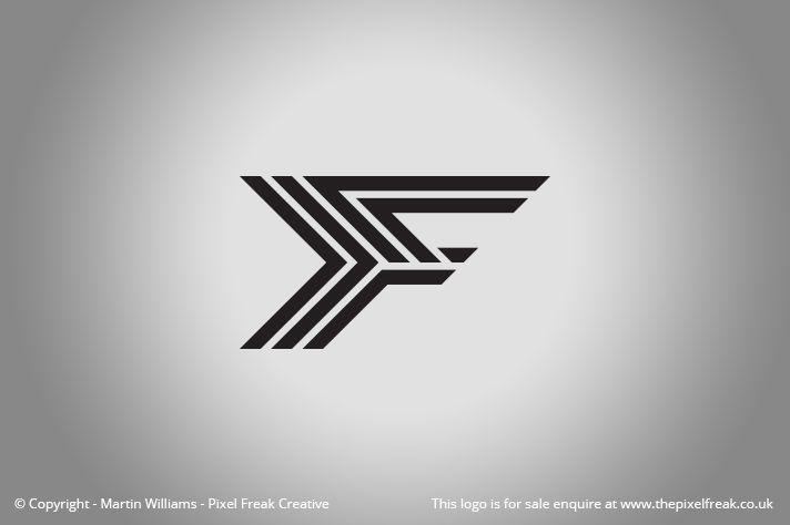 White F Logo - Letter F Logo / Emblem / Motif *For Sale*