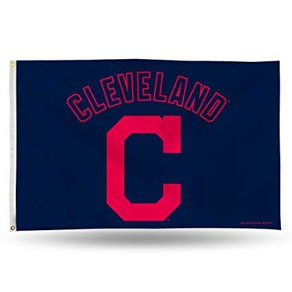 Cleveland Indians C Logo - Amazon.com : MLB Cleveland Indians C Logo Banner Flag : Sports