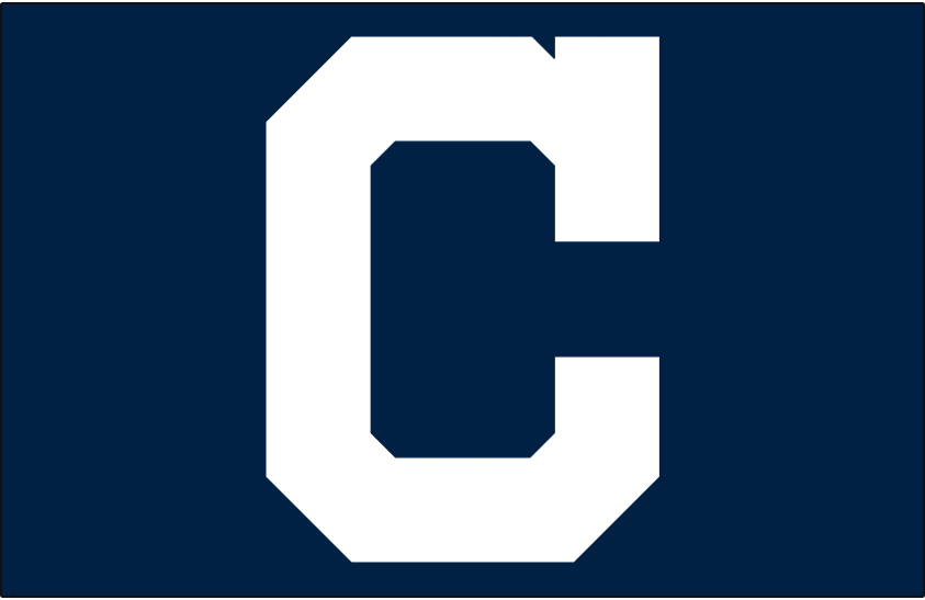 Cleveland Indians C Logo - Cleveland Indians Cap Logo League (AL) Creamer's