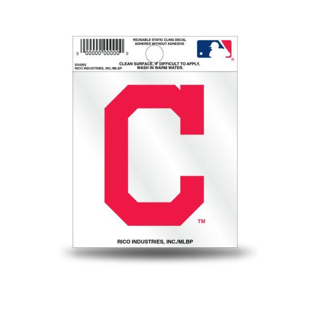 Cleveland Indians C Logo - Cleveland Indiansc Logo Static Cling Sticker Decal Window or Car