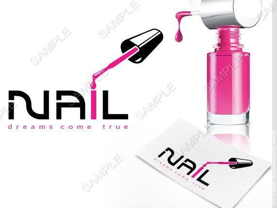 Technician Logo - Premade Nail Salon Logo Nail Art Logo Nail Technician Logo | Etsy