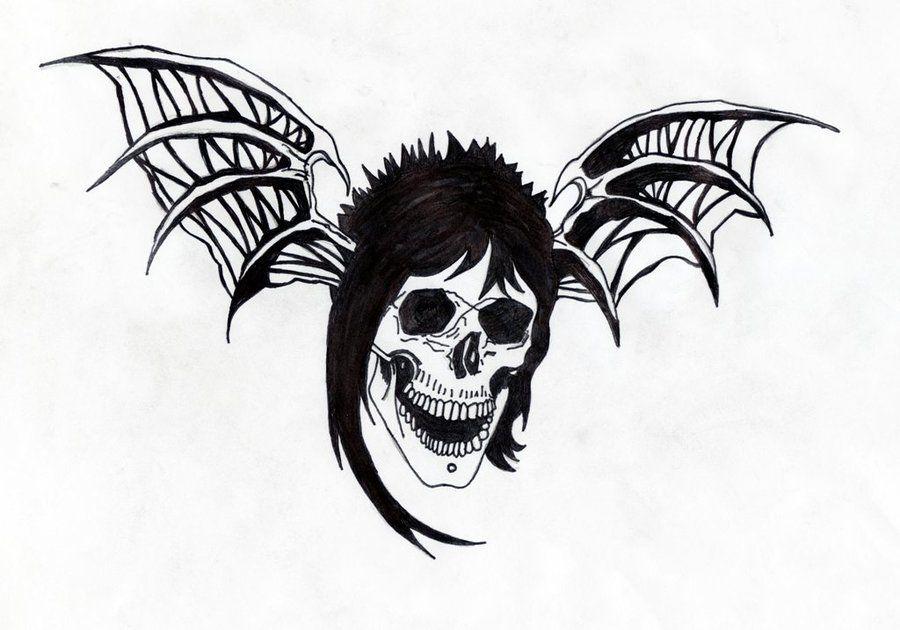 Rev Death Bat Logo - The Rev Forever Avenged Sevenfold Logo | www.picsbud.com
