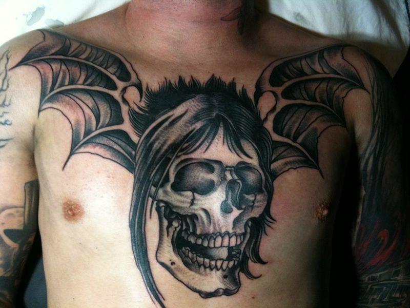 Rev Death Bat Logo - A7X FANS INDONESIA: Johnny Christ Gets 