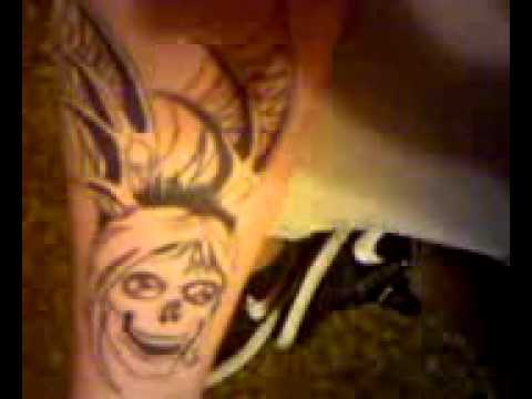 Rev Death Bat Logo - The rev deathbat tattoo - YouTube