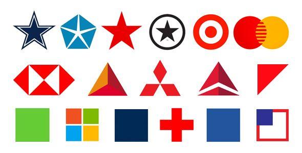 Red Symbol Logo - L6 / Shapes & Symbols By Bill Gardner