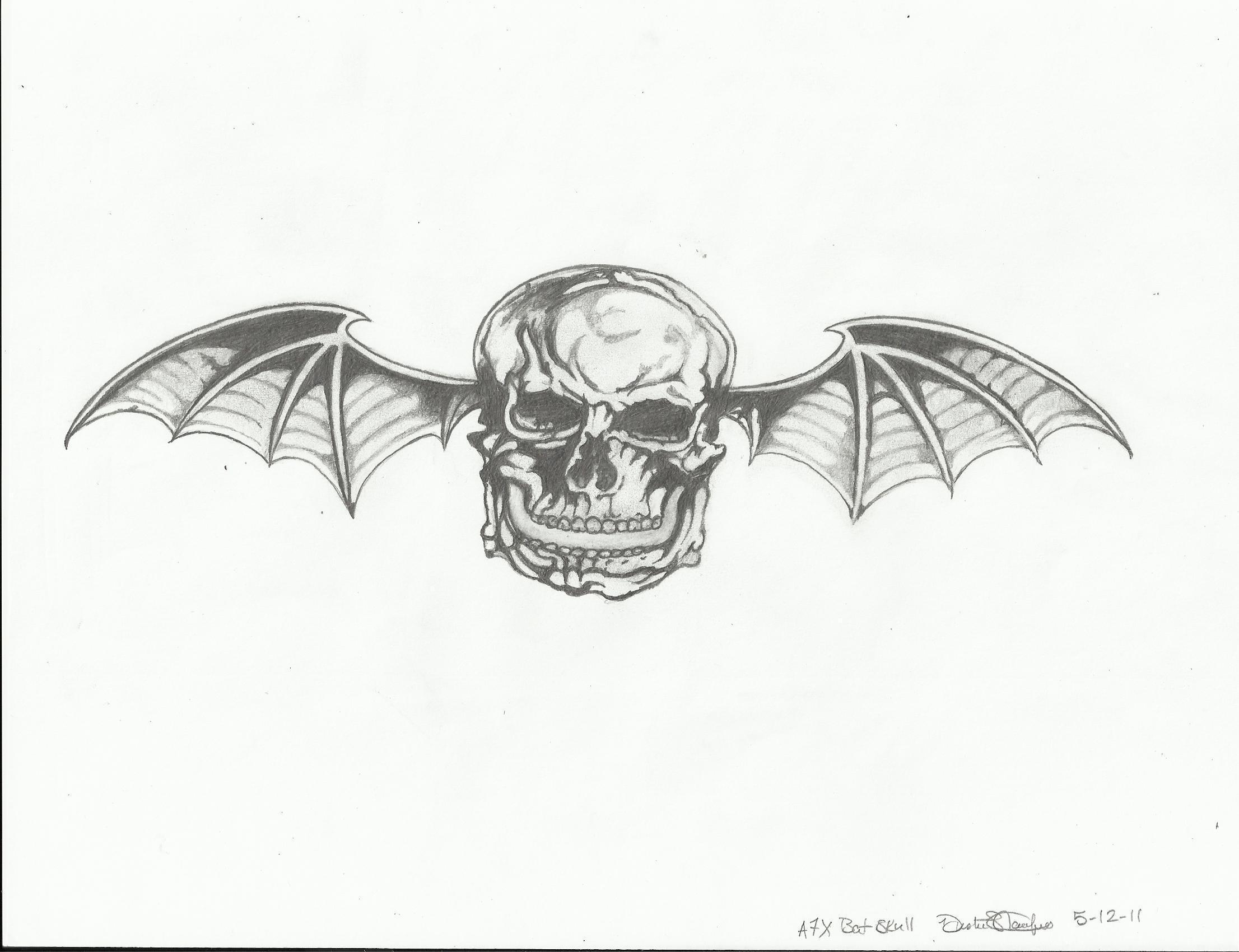 Rev Death Bat Logo - Avenged Sevenfold image A7X Deathbat HD wallpaper and background