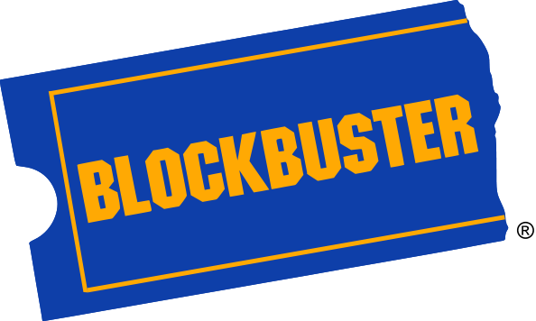 Yellow Ticket Logo - I think the Blockbuster logo is fun and doesn't take itself too