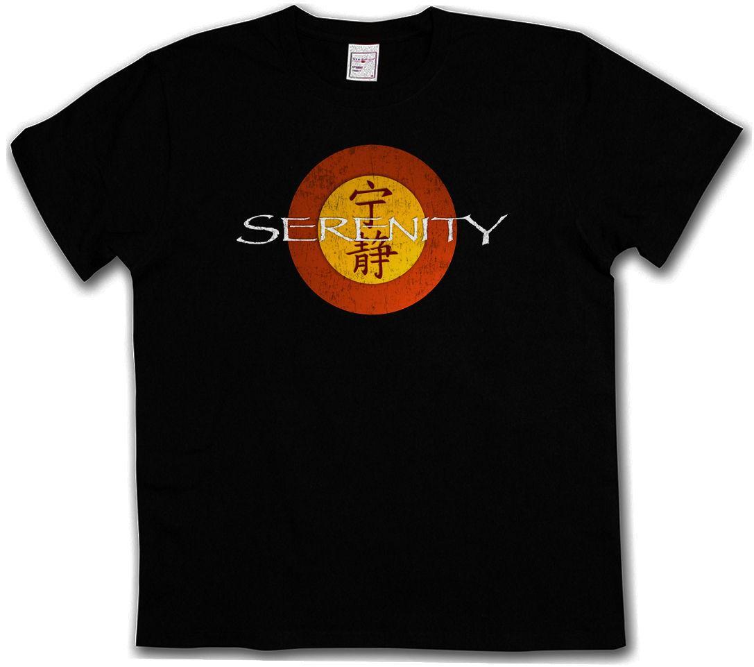 Cool Movie Logo - Vintage Serenity Logo T Shirt Movie Tv Blue Sun Joss Whedon Firefly ...