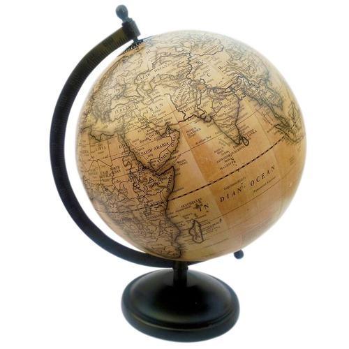 Antique World Globe Logo - Globes - Antique World Globe Service Provider from Gurgaon