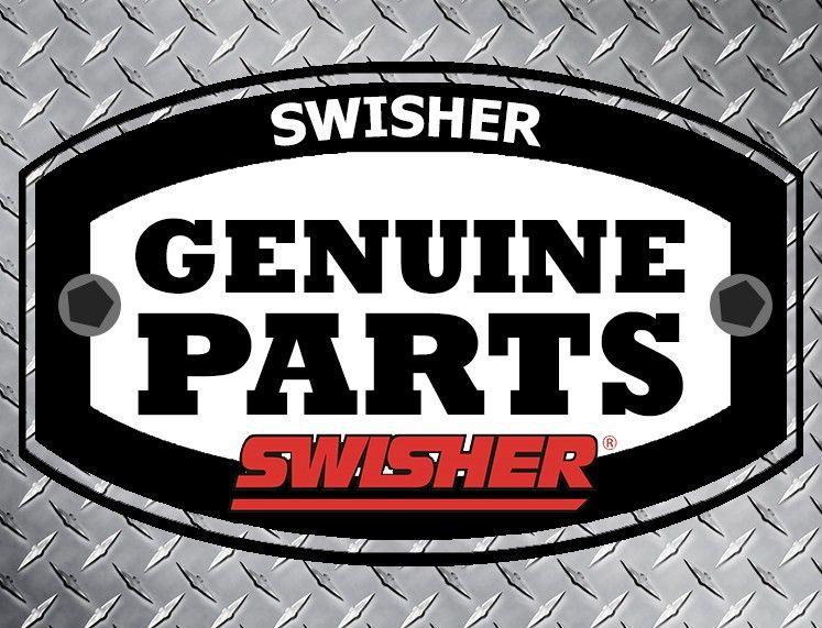 Swisher Logo - Swisher Genuine Part Decal Swisher Logo White OD99125