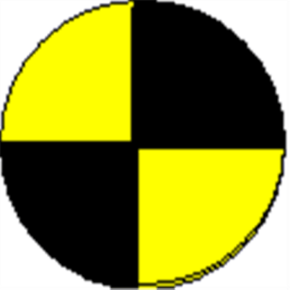 Black and Yellow Circle Logo - black yellow circle white - Roblox