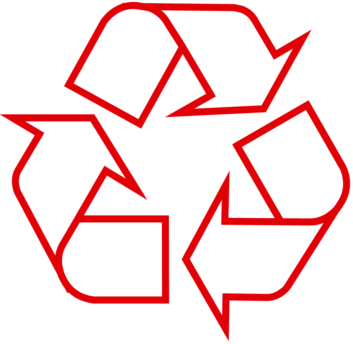 Red Symbol Logo - Recycling Symbol - Download the Original Recycle Logo