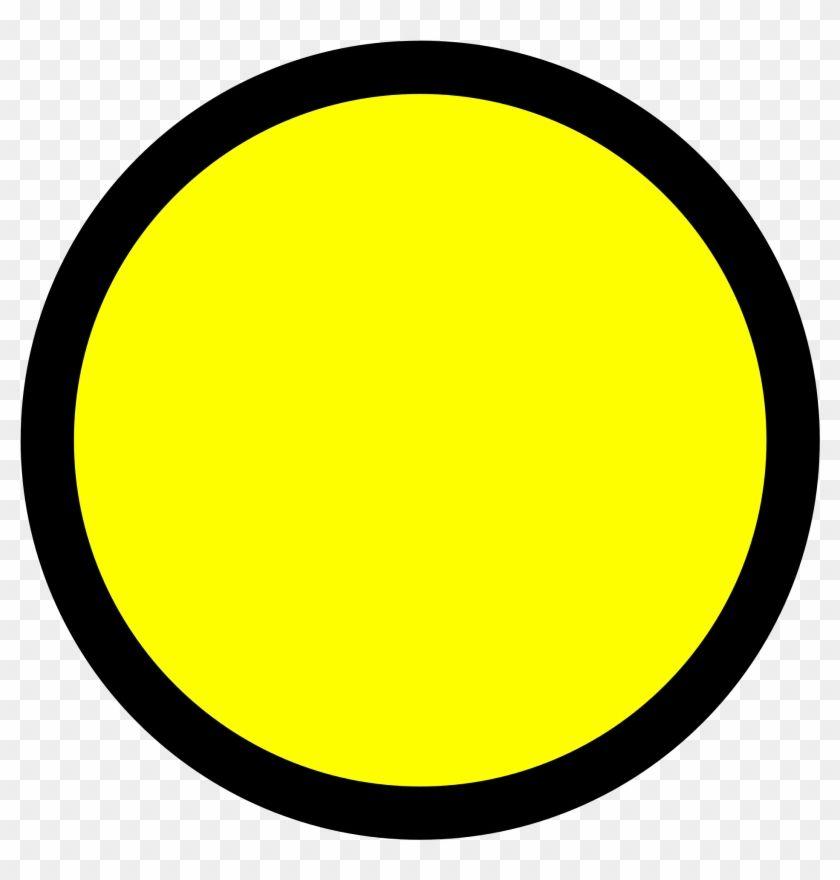 Black and Yellow Circle Logo - File - Yellow Dot - Svg - Yellow Circle Black Outline - Free ...