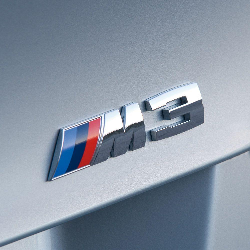 Silver M3 Logo - BMW ///M3 Badge - E90, E92, E93