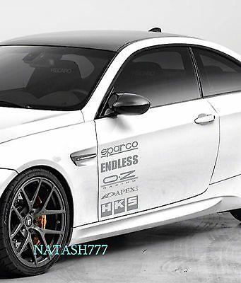 Silver M3 Logo - BMW M3 M5 M6 Racing Sponsors sport car sticker emblem logo decal ...