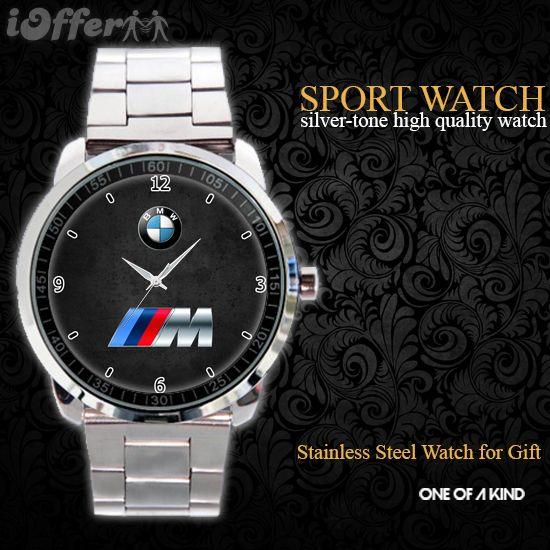 Silver M3 Logo - Luxury BMW M Series M3 Design Logo Sport Metal Watch