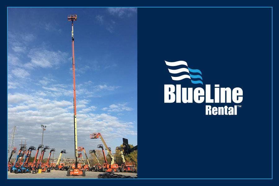 Blue Line Rental Logo - BlueLine Rental
