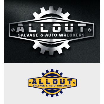 Custom Automotive Logo - Logo Design Contests Inspiring Logo Design for Allout Salvage