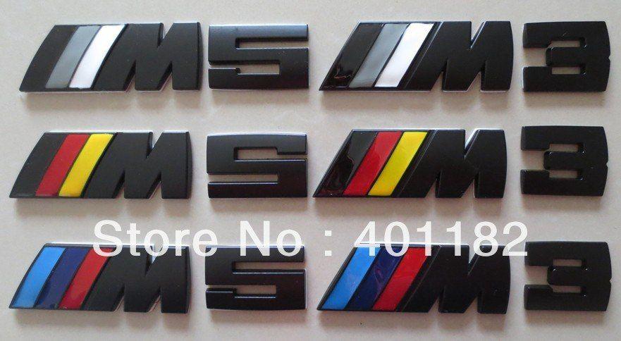 Silver M3 Logo - Buy bmw logo black silver and get free shipping on AliExpress.com