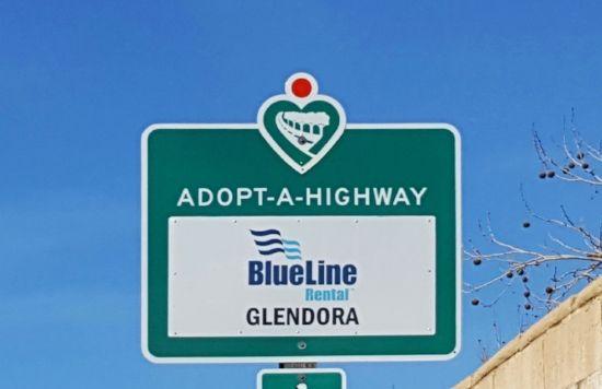 Blue Line Rental Logo - Adopt A Highway Maintenance Corporation - **SPONSOR SPOTLIGHT ...