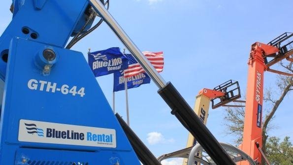 Blue Line Equipment Rentals Logo - Sunbelt Rentals Acquires Four New Mexico and Texas BlueLine Rental ...