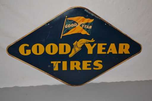 Goodyear Winged Foot Logo - 365: Goodyear Tires with winged foot logo, rated 7 & 6