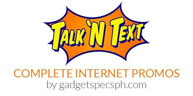 Talk N Text Logo - ALL Talk 'N Text (TNT) Internet Data Promos 2018 Specs PH