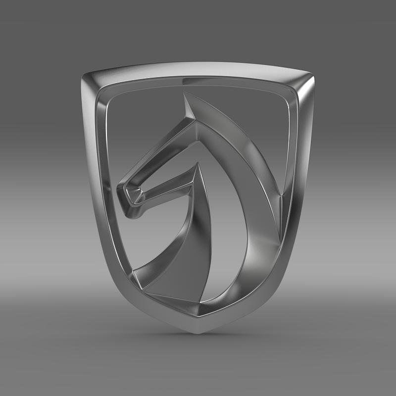 Baojun Logo - Baojun logo 3D Model in Parts of auto 3DExport