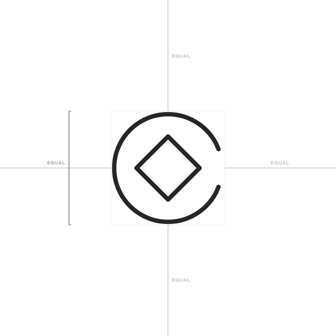 Black T Circle Logo - Circle Logo Guideline