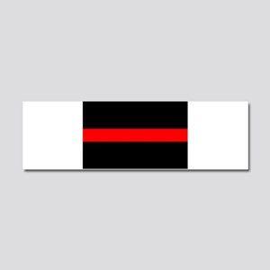 Thin Red Rectangle Logo - Thin Red Line Car Magnets - CafePress