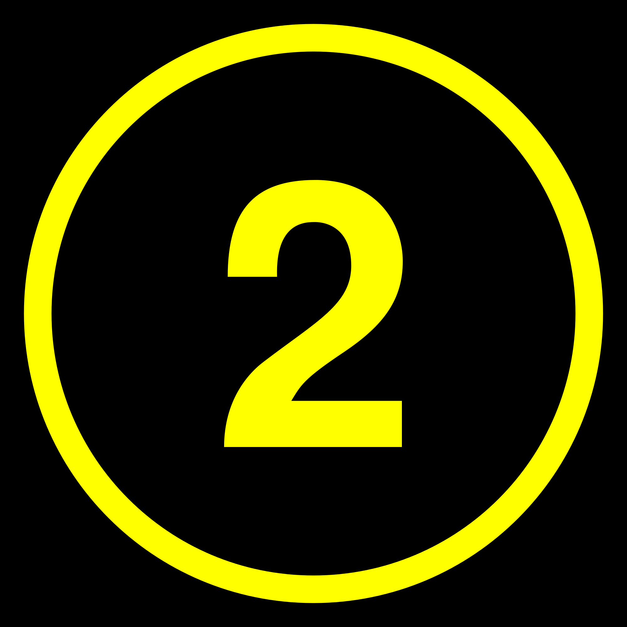 Black Yellow Circle Logo - File:2 black yellow-round.svg - Wikimedia Commons