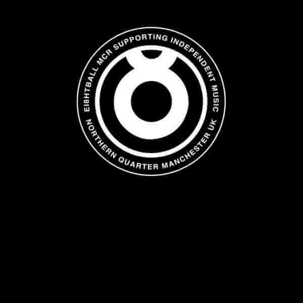 Black T Circle Logo - Independent Music Circle Men's T Shirt. Ei8htball, Live