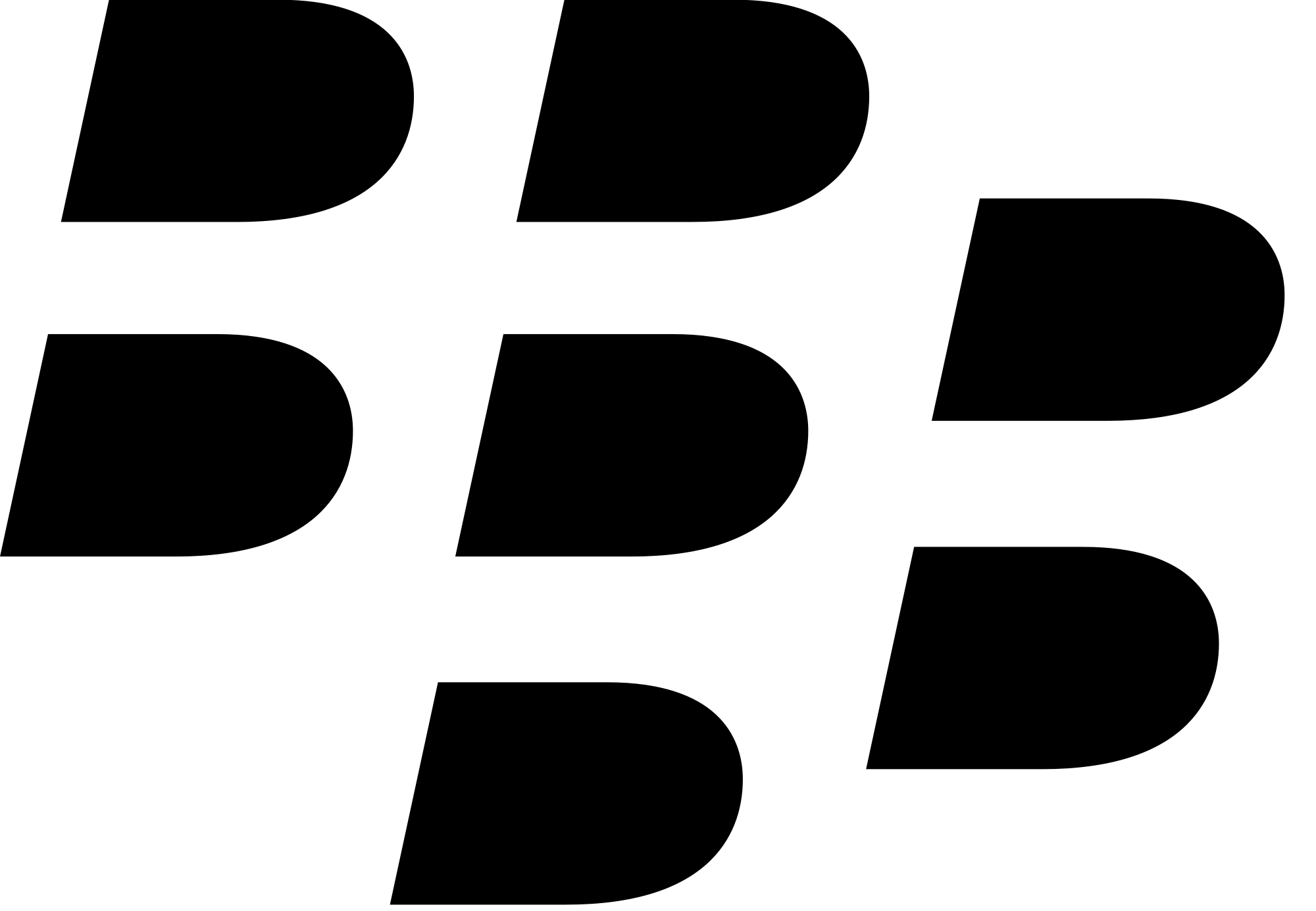 BlackBerry OS Logo - Blackberry Logo without wordmark.svg