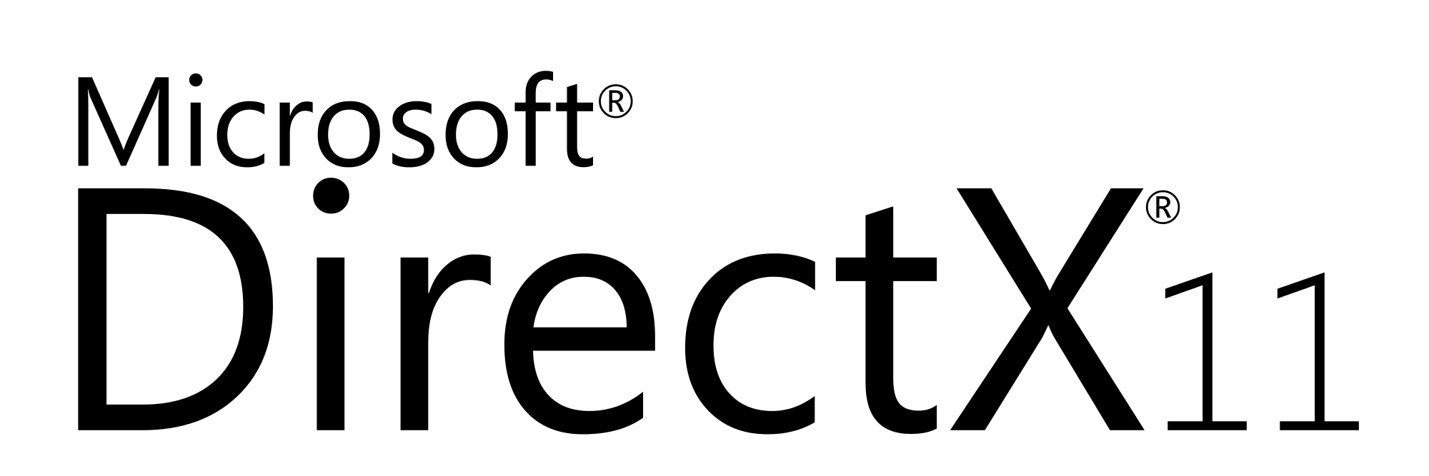 Microsoft DX Logo - File:Microsoft-DirectX-11-Logo-wordmark.svg - Wikimedia Commons