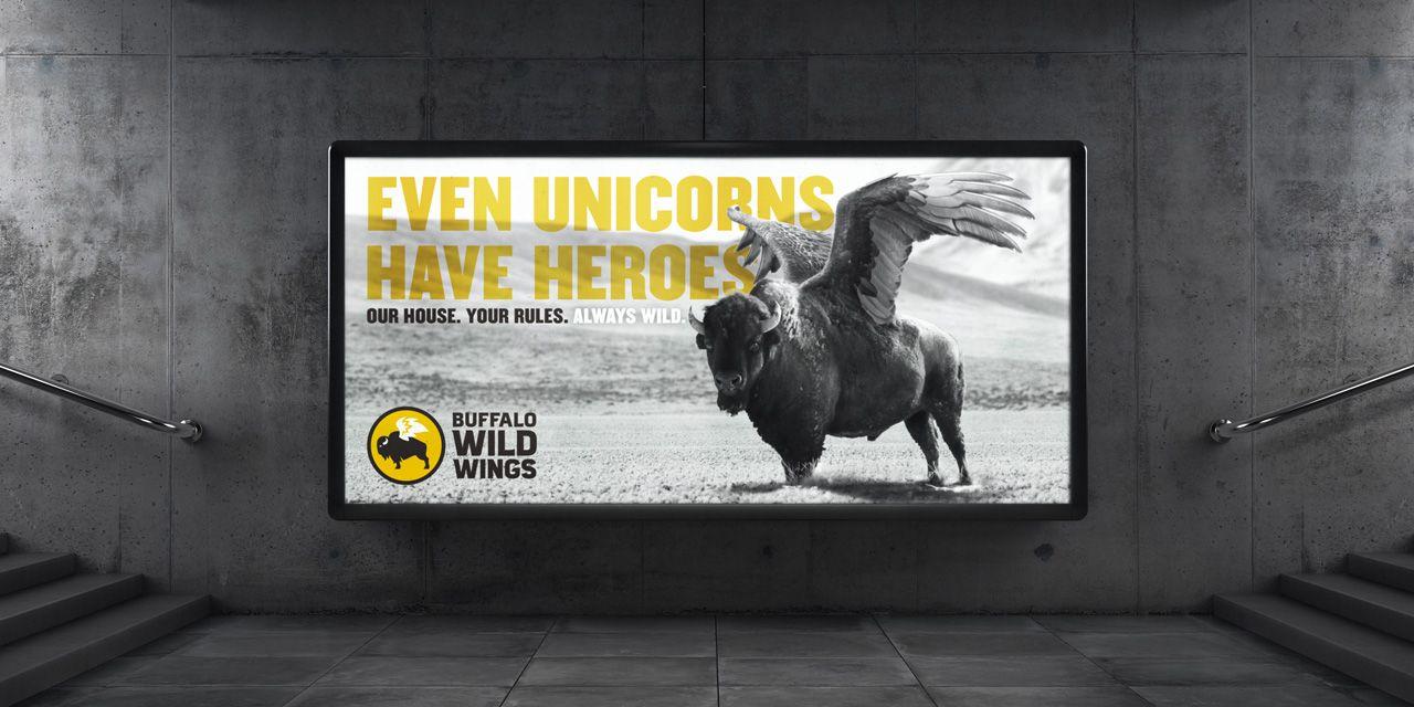 Buffalo Wild Wings Logo - Brand New: New Logo and Identity for Buffalo Wild Wings by Interbrand