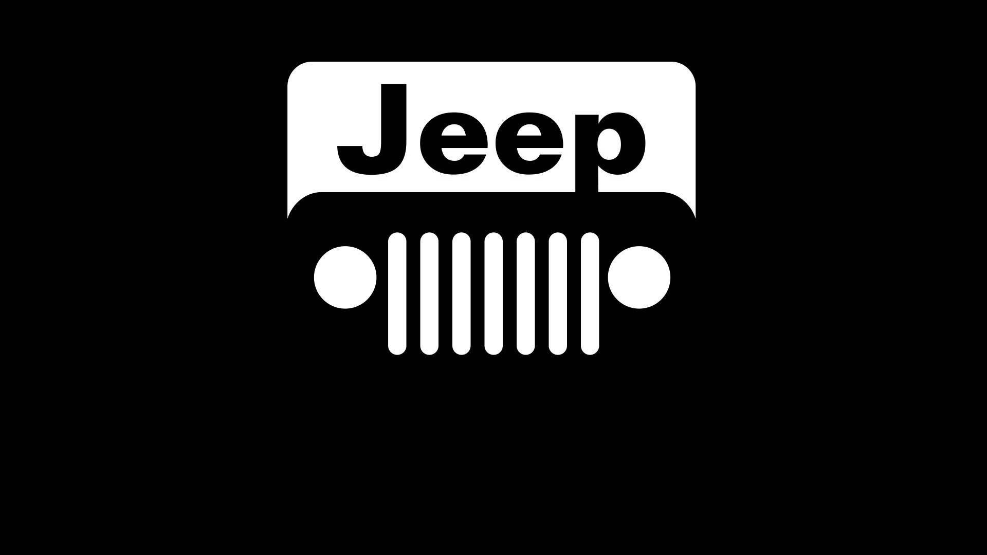 Black Jeep Grill Logo - Jeep Logo Wallpaper