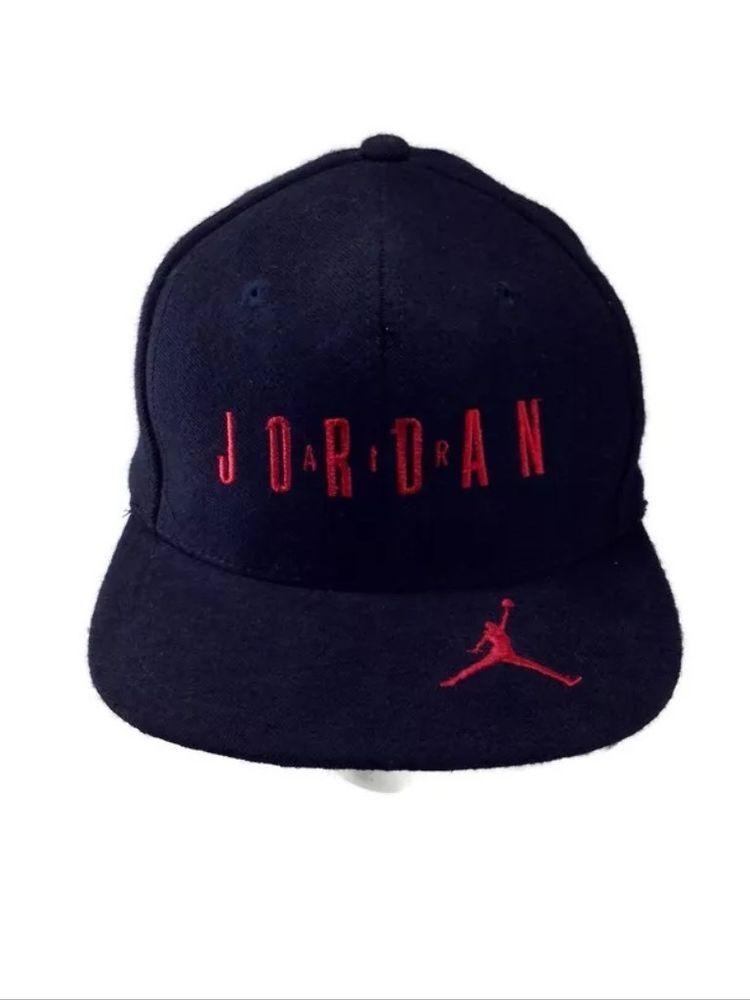 Air Jordan Original Logo - Vintage 90s Nike AIR JORDAN Original Black Basketball SNAPBACK Hat
