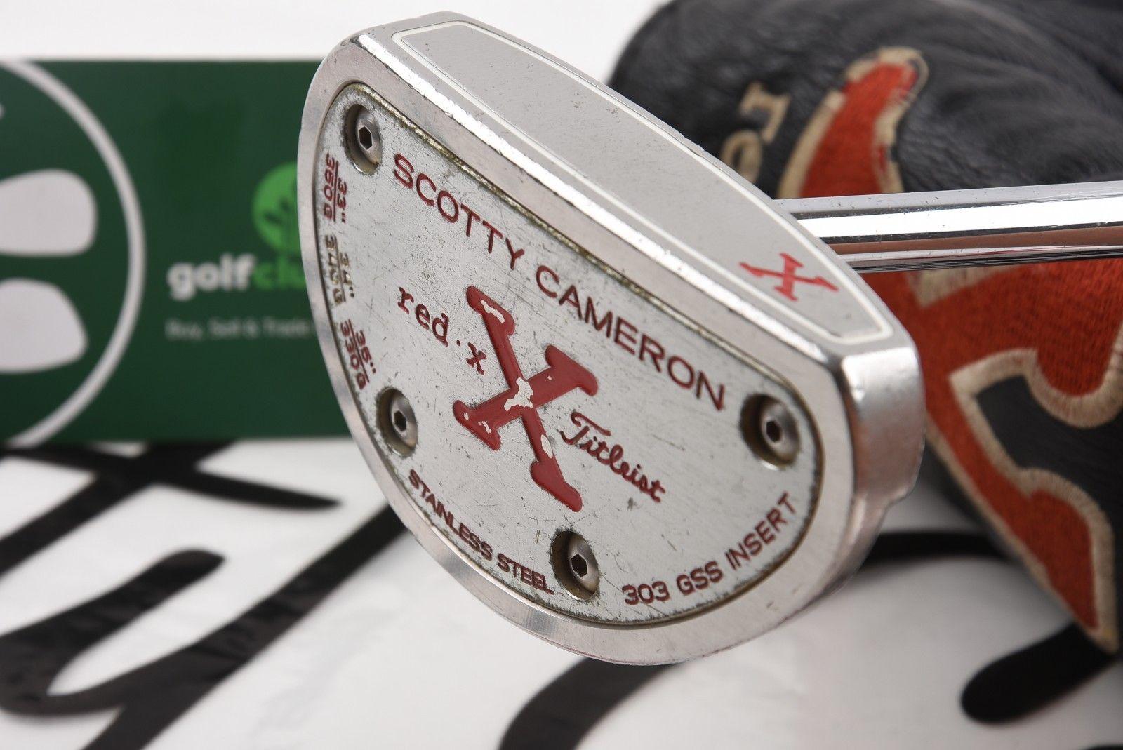 Red X Sports Logo - SCOTTY CAMERON RED X PUTTER / 34 INCH / SCPRED019 Clubs 4 Cash
