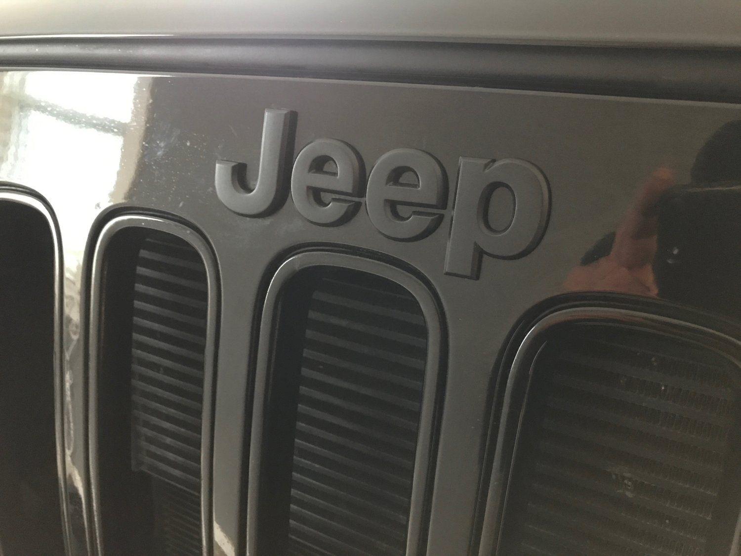 Black Jeep Grill Logo - Mopar Jeep Badge for Jeep Vehicles