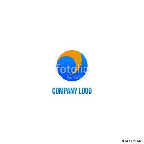 Round Blue and Red Company Logo - Round Blue And Red Company Logo