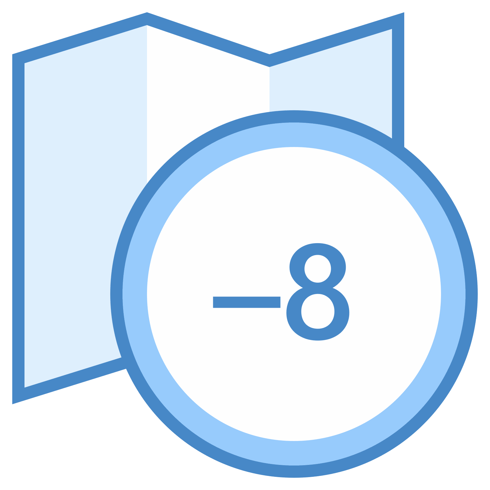 Eight Blue Lines Logo - Icône Timezone +8 - Téléchargement gratuit en PNG et vecteurs