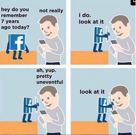 Funny Facebook Logo - Remember? Do You? - The Meta Picture